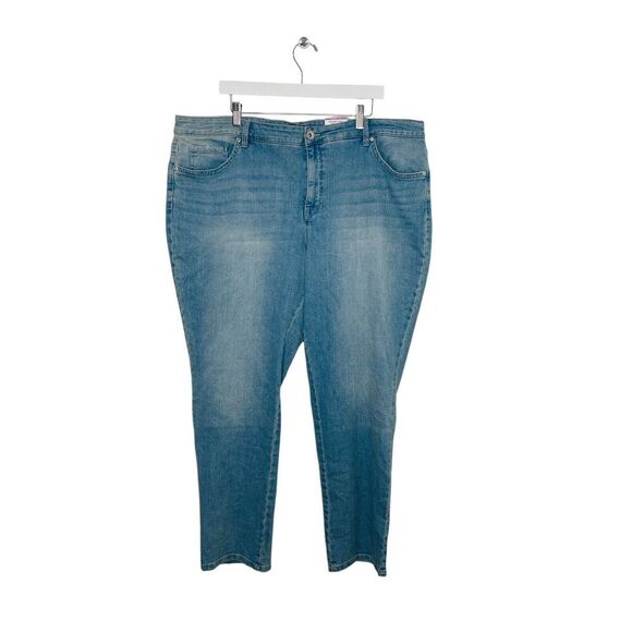 Style & Co High Rise‎ Straight Leg Jeans Plus Size 22W NWT - Picture 1 of 5